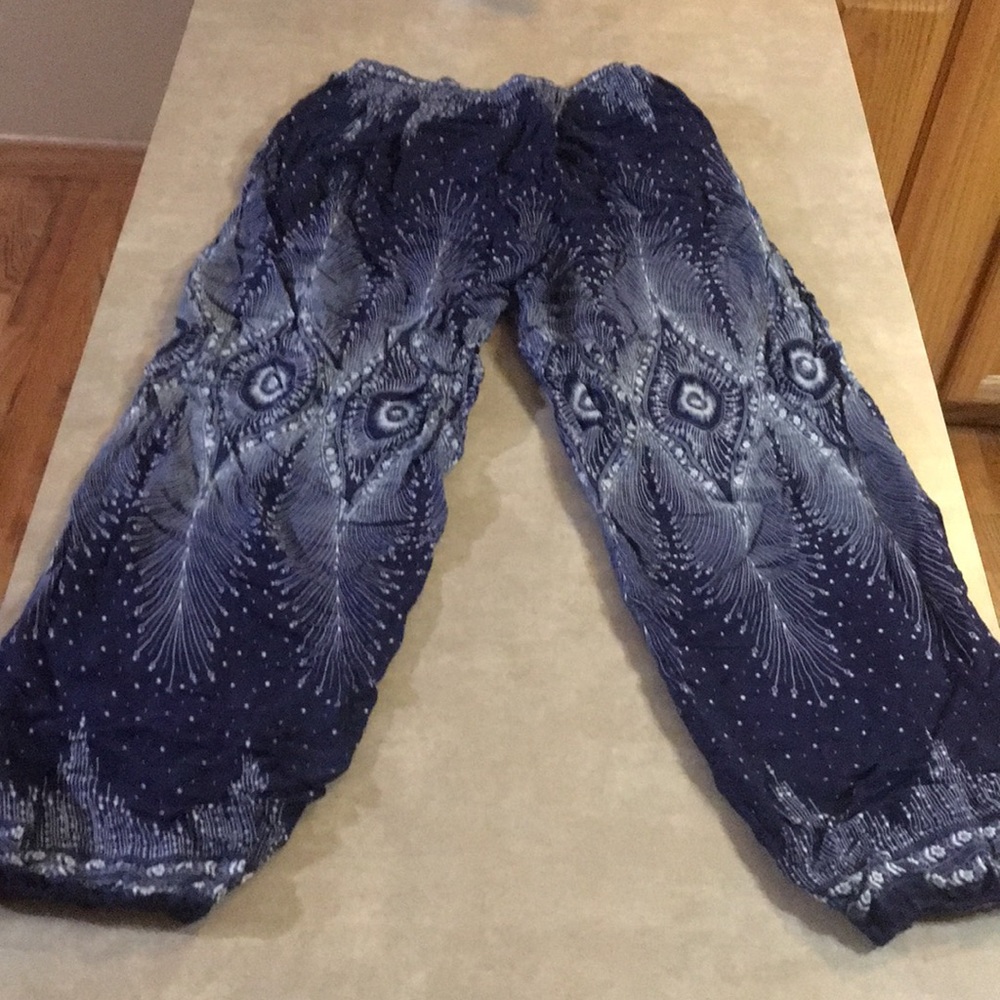Medium Indian Pants with bungee waist